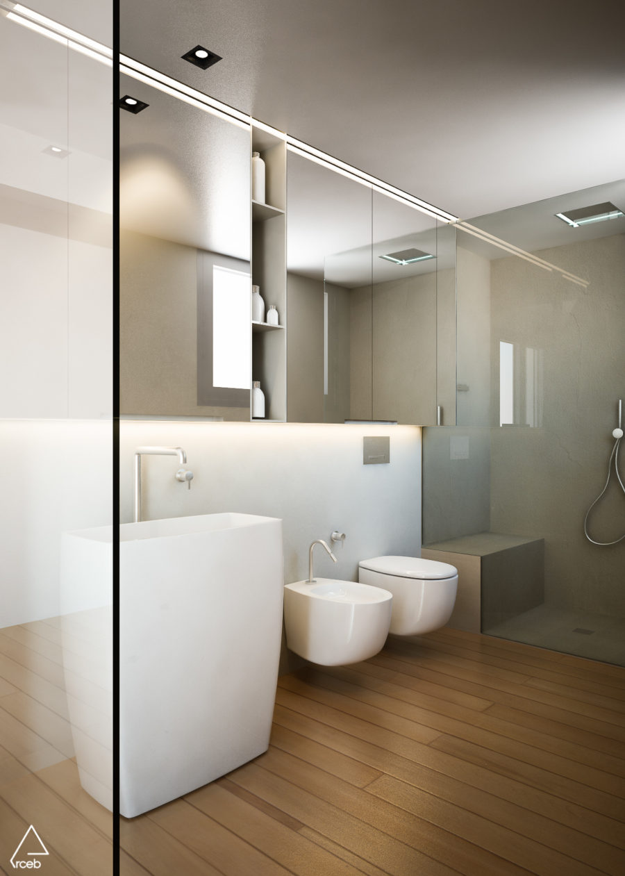 Il Bagno – Render e Modellazione 3D – Ambiente Bagno e Sanitari