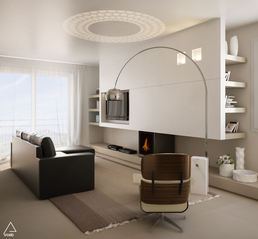 Modellazione 3D e Render fotorealistici per la ristrutturazione di una casa a schiera