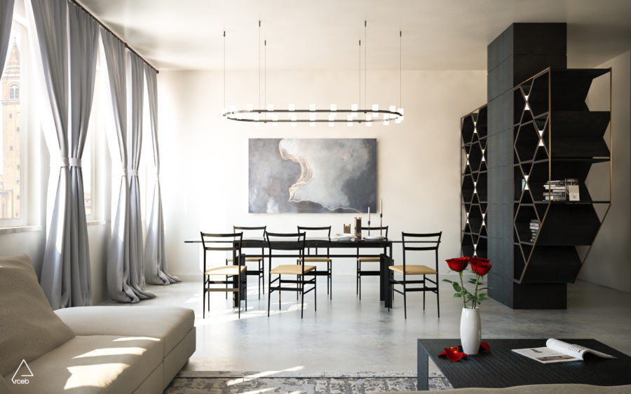 Sistemazione di un appartamento anni ’60